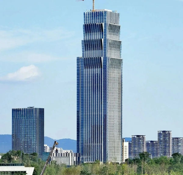 经典见证品质，安泰建筑胶服务成都新地标