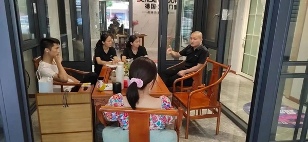 意群高隔热系统门窗广东区域点对点驻店培训圆满结束