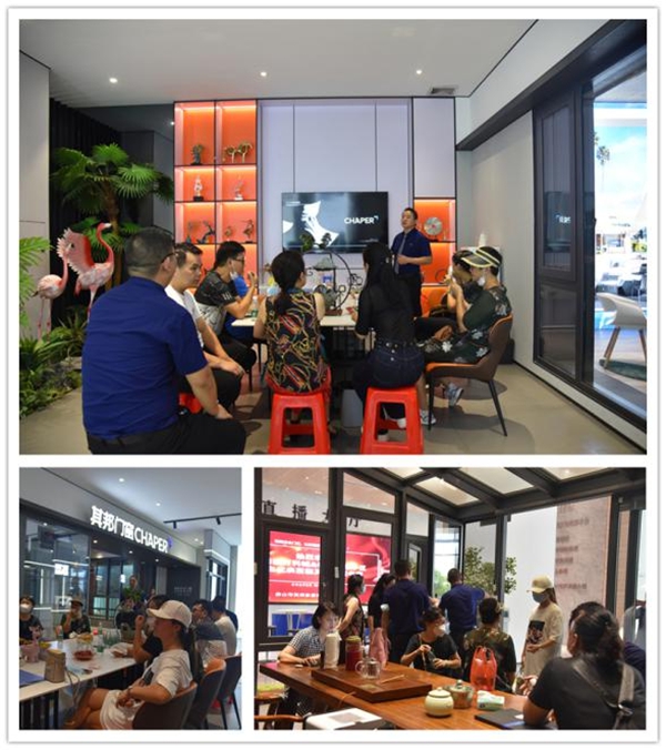 其邦门窗总部助力番禺专卖店黄埔区两个高端小区团购项目落地
