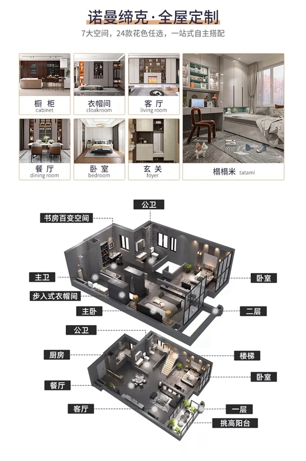 诺曼缔克全屋定制|一半生活 一半艺术