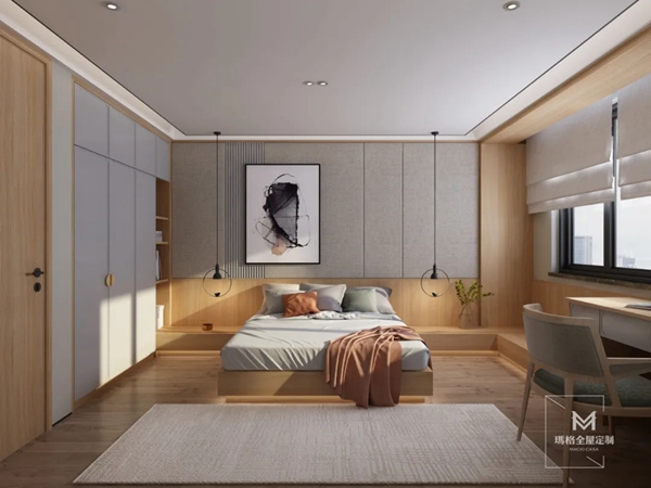 玛格全屋定制|184m²禅意新中式新房，绝美轻奢，每一面都很美！