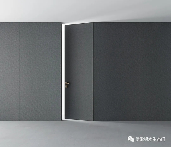 伊歌铝木生态门精品门系列：V框深藏不露