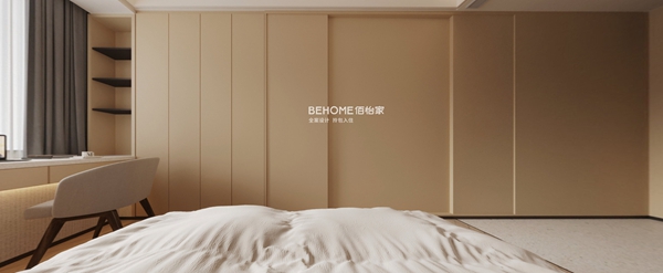 佰怡家全屋家居设计案例|极简舒适的大户型空间