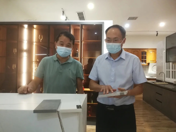 家由莱全屋定制|巴南区区委常委一行莅临指导工作