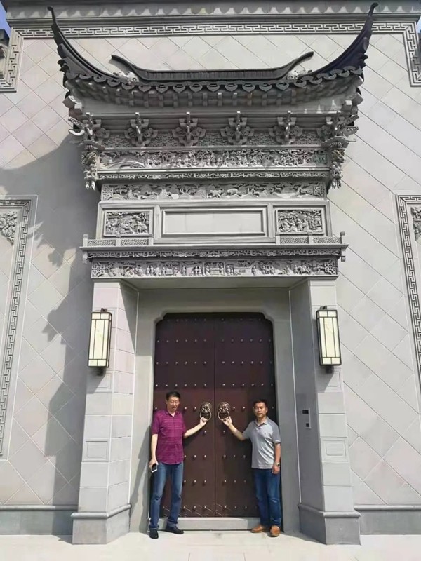 星月神防盗门经典案例：杭州湘湖会所