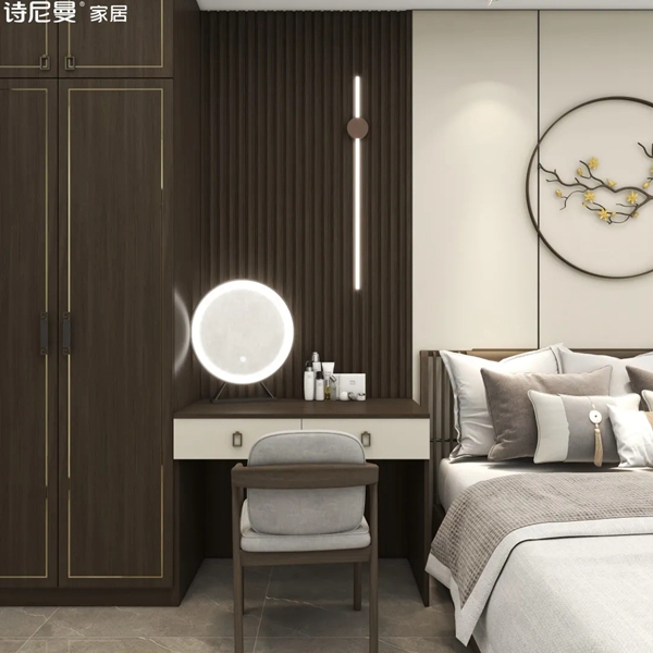 诗尼曼全屋定制|装完这个梳妆台，直接甩了闺蜜家几条街...