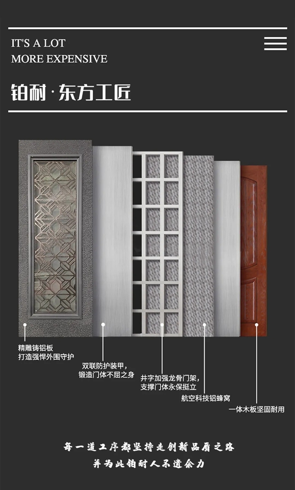 铂耐|东方工匠精雕细琢，尊享臻品质感工艺