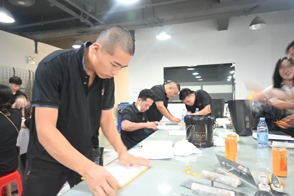 2021年度意库马艺术涂料系统培训营正式开课！