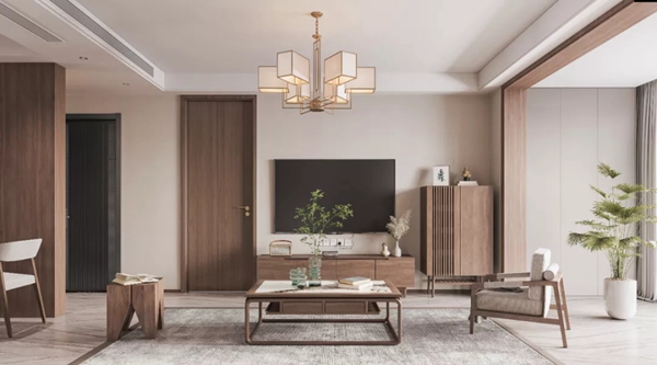 嘉蒂斯全屋定制|100m²现代新中式拎包方案，点滴之间皆是诗意