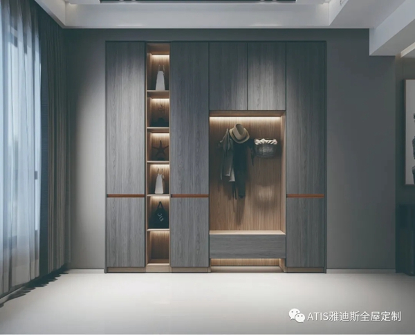 雅迪斯全屋定制| 很有设计感的玄关装修案例，这些风格都好喜欢！