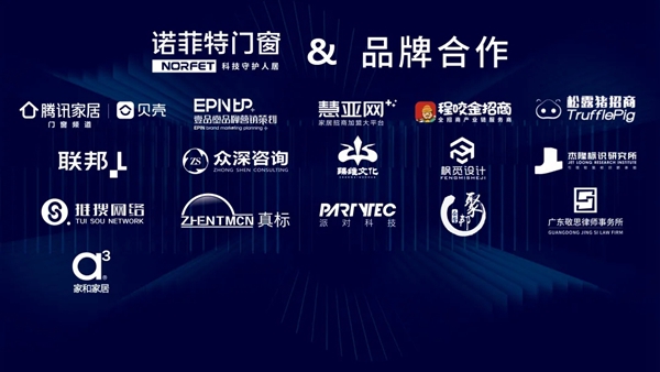 诺菲特门窗战略合作签约仪式圆满成功