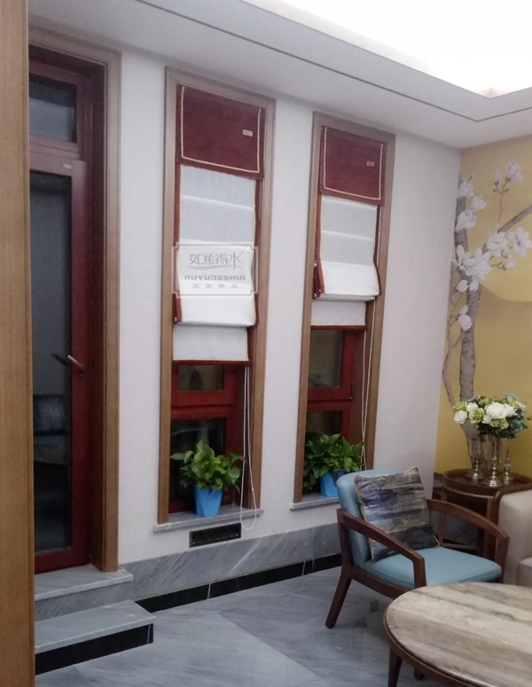 如鱼得水窗帘精品|小窗户想要精致优雅，这5个案例方法要记牢！