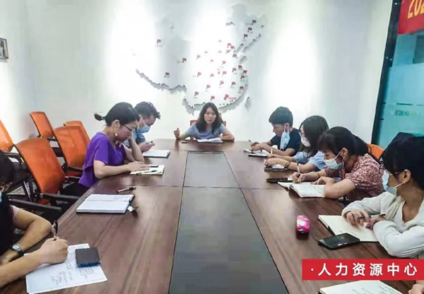 诗尼曼门窗开展企业文化学习活动 让企业文化在身边生根发芽