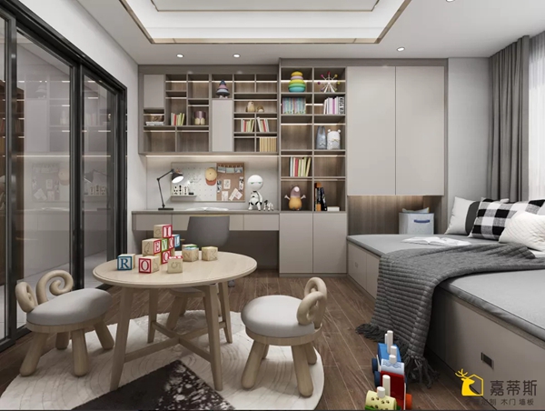 嘉蒂斯全屋定制|一间房五大功能怎么设计？2021刷屏的功能房！