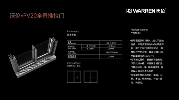 沃伦系统门窗极简窄边·全景推拉门,再次获国际大奖 沃伦系统门窗极简窄边·全景推拉门,再次获国际大奖