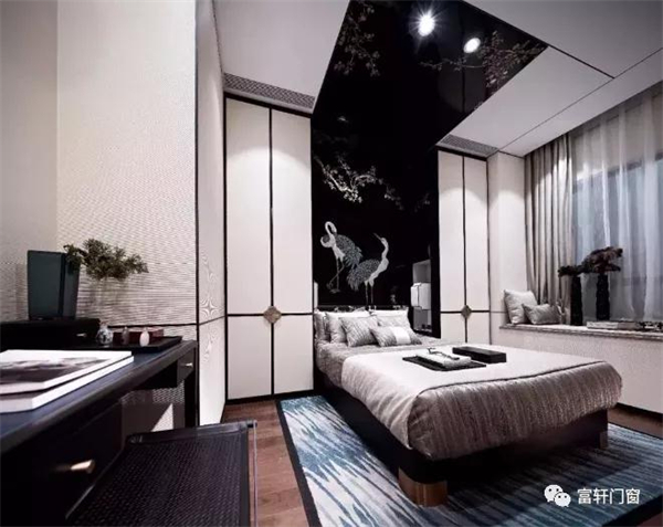 富轩全屋门窗丨学会这些配色方案 新中式的家高级而优雅