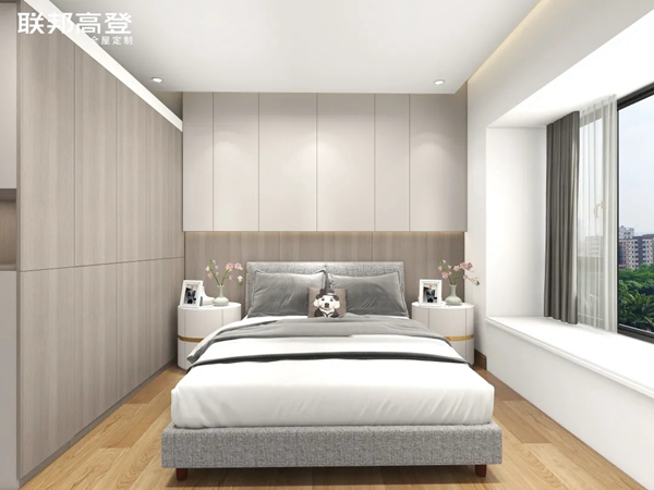 联邦高登全屋定制案例|124m²家赋予的百般温柔