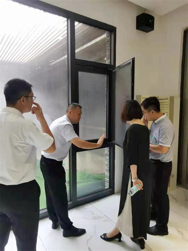富轩全屋门窗丨欢迎山东华建铝业集团探访交流