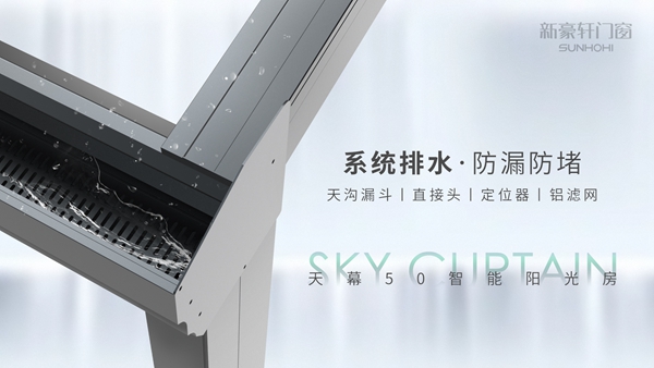 新豪轩门窗新品的神仙设计:夜里会发光的阳光房