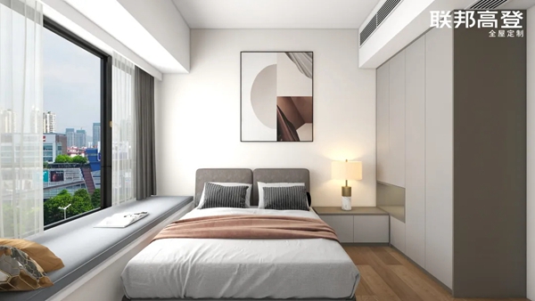 联邦高登全屋定制案例|124m²家赋予的百般温柔