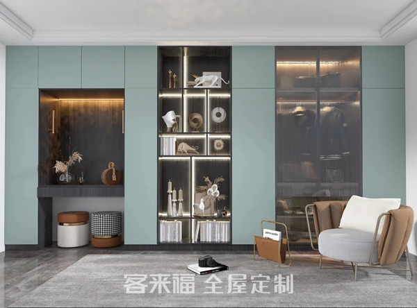 客来福全屋定制|柜门流行无拉手？开门都不知道怎么办！