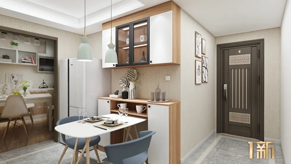 1新衣柜厨柜|餐边柜绝不止摆设！这样做，收纳+展示两不误
