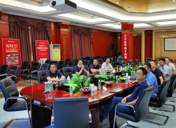 潍百集团莅临能强陶瓷总部参观考察