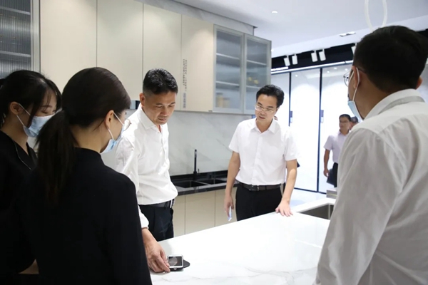 广西藤县领导莅临参观宏宇3.0展厅,高度评价创新成果