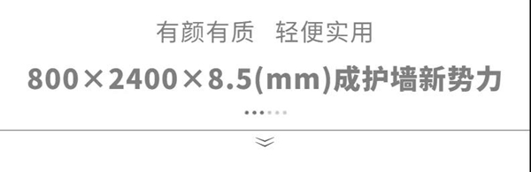 蒙娜丽莎瓷砖跨界融合，推出有颜有质的轻便型护墙板霸屏墙面