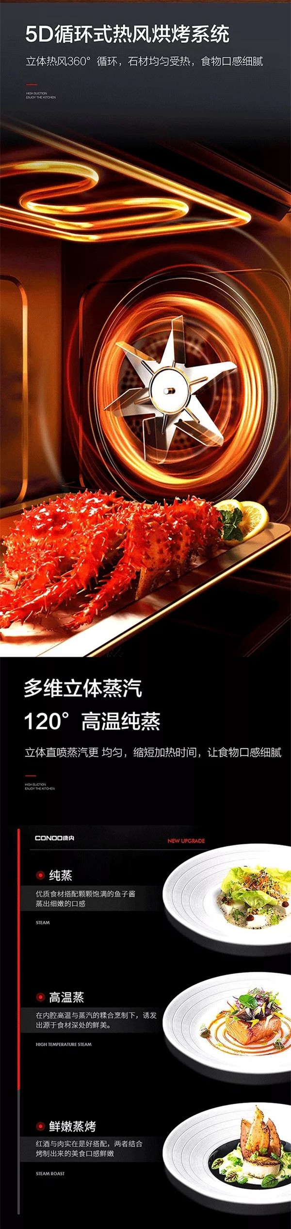 康内集成灶新品全新上市,JJZ-V16蒸烤消一体直流变频集成灶来啦! 康内集成灶新品全新上市,JJZ-V16蒸烤消一体直流变频集成灶来啦!
