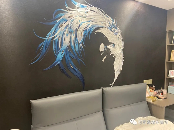 可罗雅墙布·觅桐实景|寻远古觅桐知天籁，凌空飞舞衔吉祥