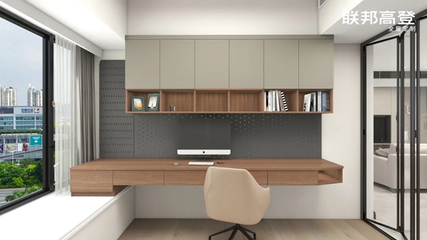 联邦高登全屋定制案例|124m²家赋予的百般温柔