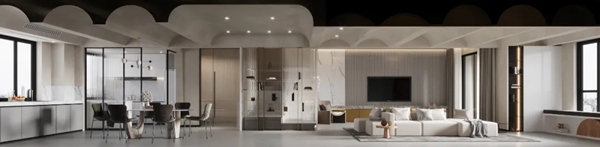 欧文莱陶瓷 | 200㎡复式套房，简约素美，入住很舒适