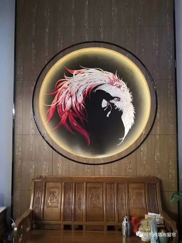 可罗雅墙布·觅桐实景|寻远古觅桐知天籁，凌空飞舞衔吉祥