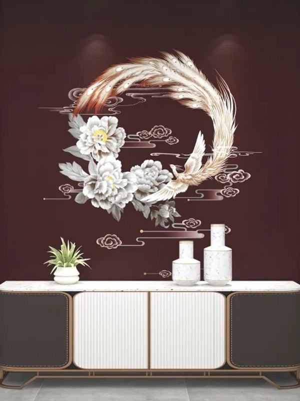 乾庄刺绣丨新品赏析，中秋遇上花好凤鸣月圆！