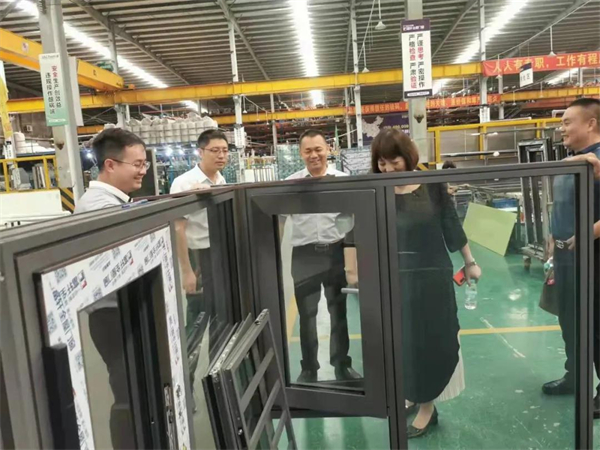 富轩全屋门窗丨欢迎山东华建铝业集团探访交流
