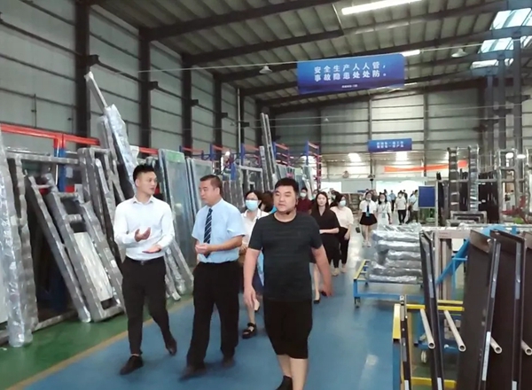 2021年博雅敏格门窗与南海区铝门窗五金装饰行业协会的交流峰会