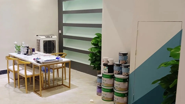 泰诗尔肌理壁膜广西防城港体验店开业！