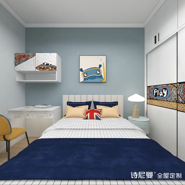诗尼曼全屋定制|儿童房设计都做好了这5点，家长放心、孩子开心！