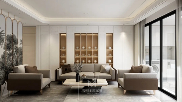 玛格全屋定制一眼就爱上这套150m²新中式,看完想回家拆了重装! 玛格全屋定制一眼就爱上这套150m²新中式,看完想回家拆了重装!