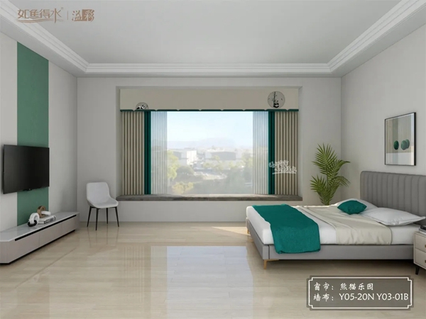 如鱼得水窗帘精品|当窗帘融入自然元素，可以有多美？