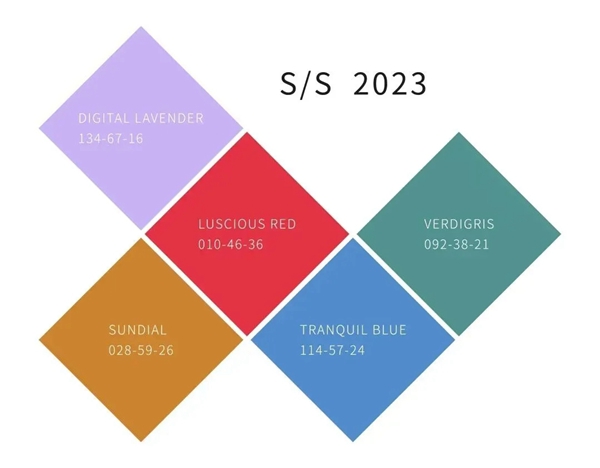 雅菲壁布丨2023年春夏流行色五大关键色系