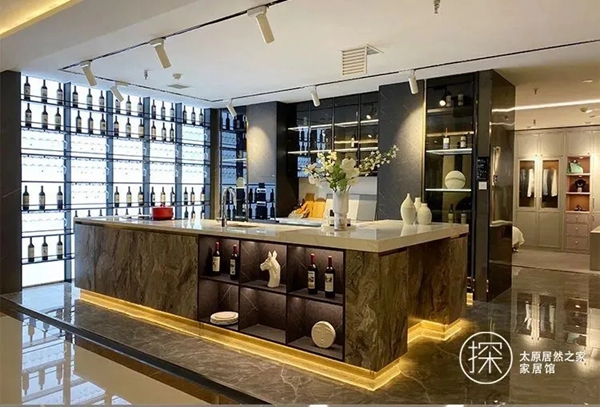 金牌厨柜全屋定制 | 山西太原家居馆，感受色彩的魅力