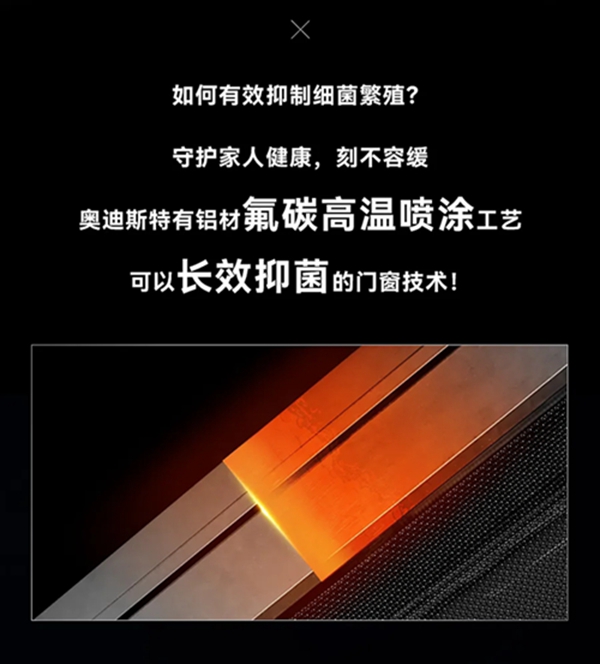 长效抑菌 抗击疫情 |德国奥迪斯门窗时刻守护家居健康与安全