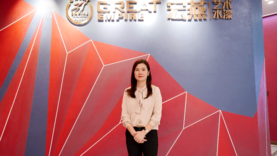 宏燕艺术水漆岑周周:加大设计投入,提升消费者期待值