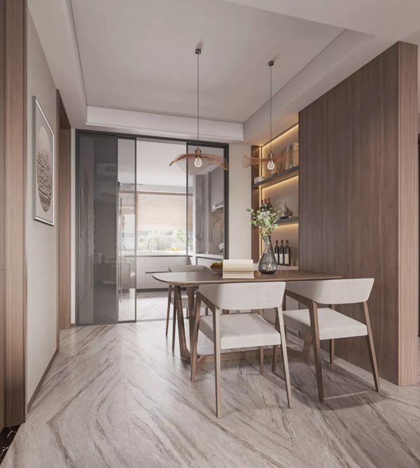 嘉蒂斯全屋定制|100m²现代新中式拎包方案，点滴之间皆是诗意