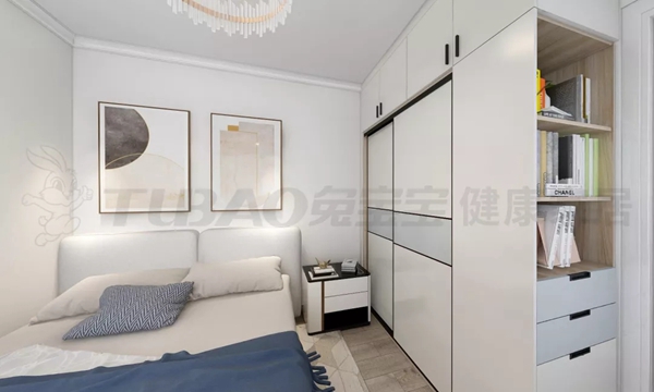 兔宝宝健康家居|卡座取代沙发，68㎡的两室两厅可太实用了！