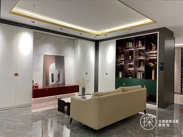 金牌厨柜全屋定制 | 山西太原家居馆，感受色彩的魅力