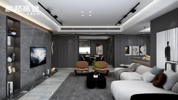 联邦高登全屋定制|202㎡感悟生活的厚度与深意