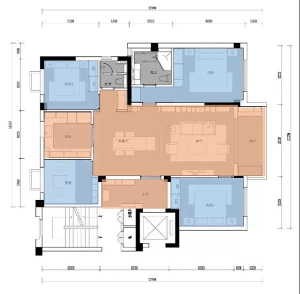 玛格全屋定制一眼就爱上这套150m²新中式,看完想回家拆了重装! 玛格全屋定制一眼就爱上这套150m²新中式,看完想回家拆了重装!